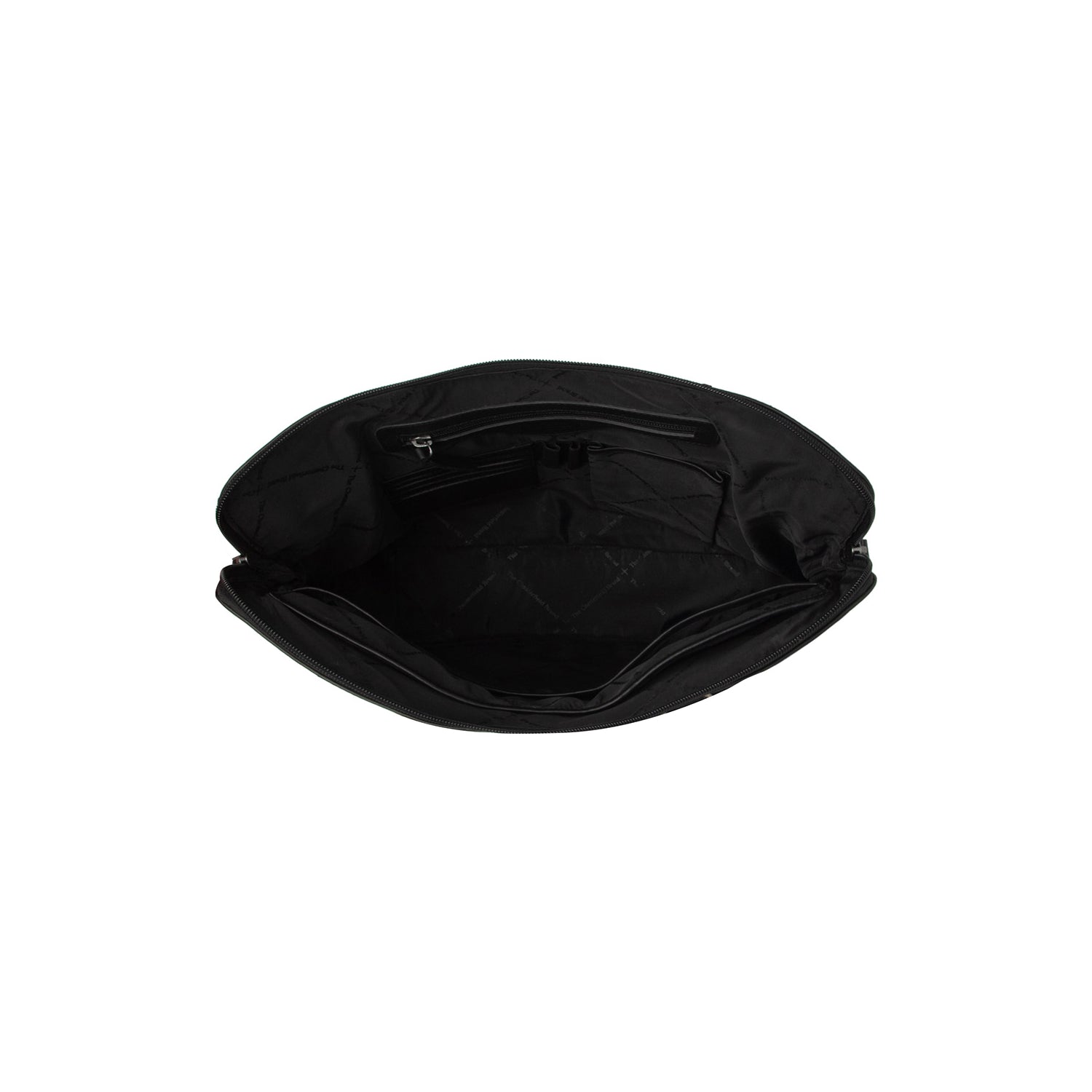 Leren Laptoptas Zwart Elvas