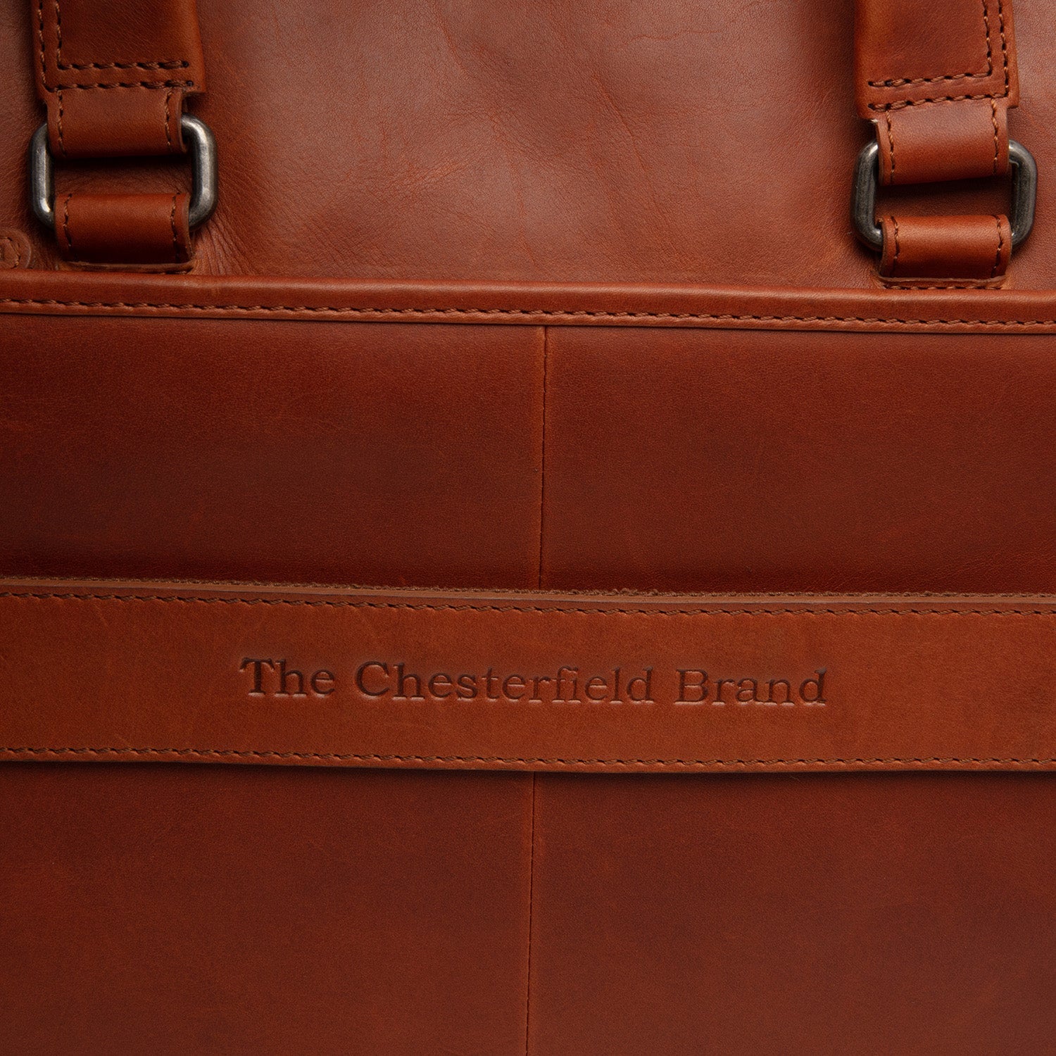 Leren Laptoptas Cognac Elvas