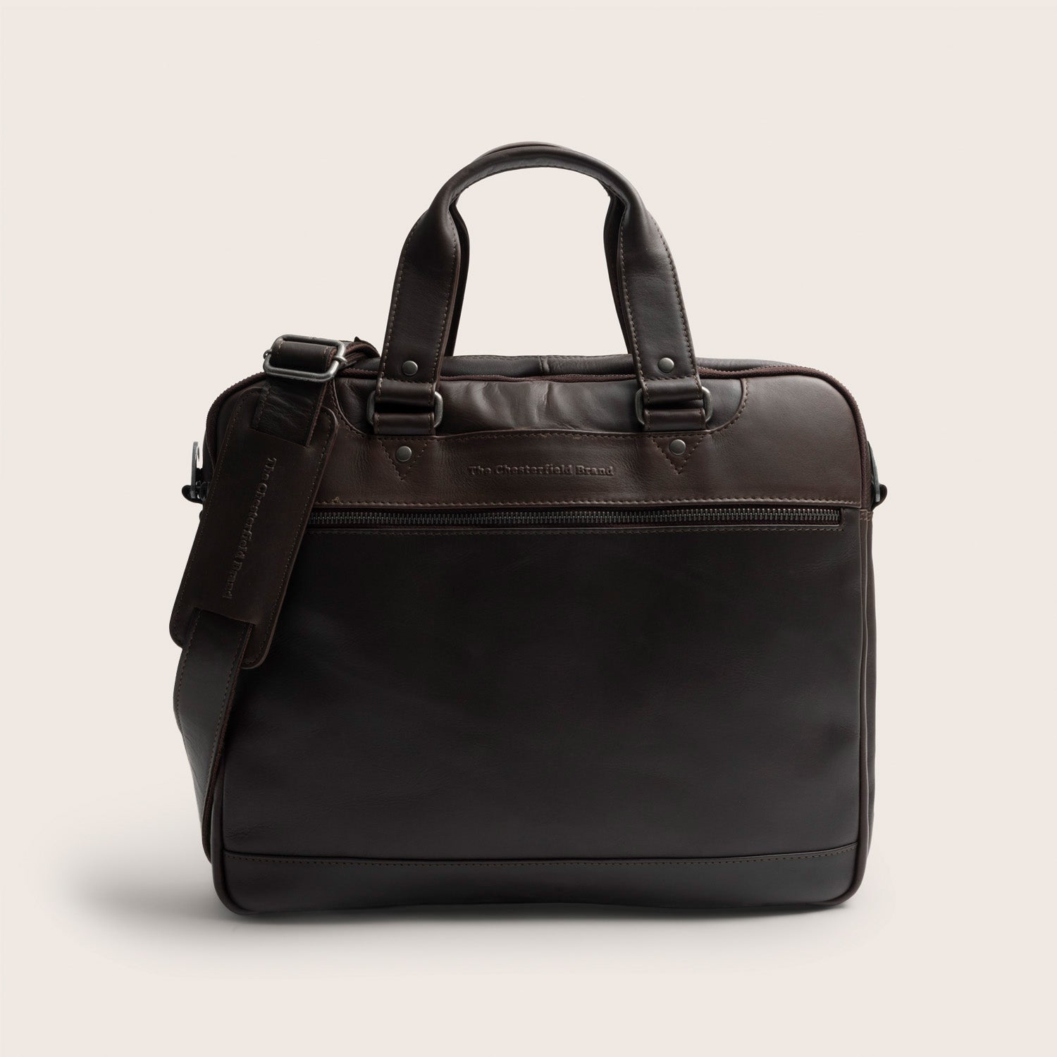 Leren Laptoptas Bruin Montara