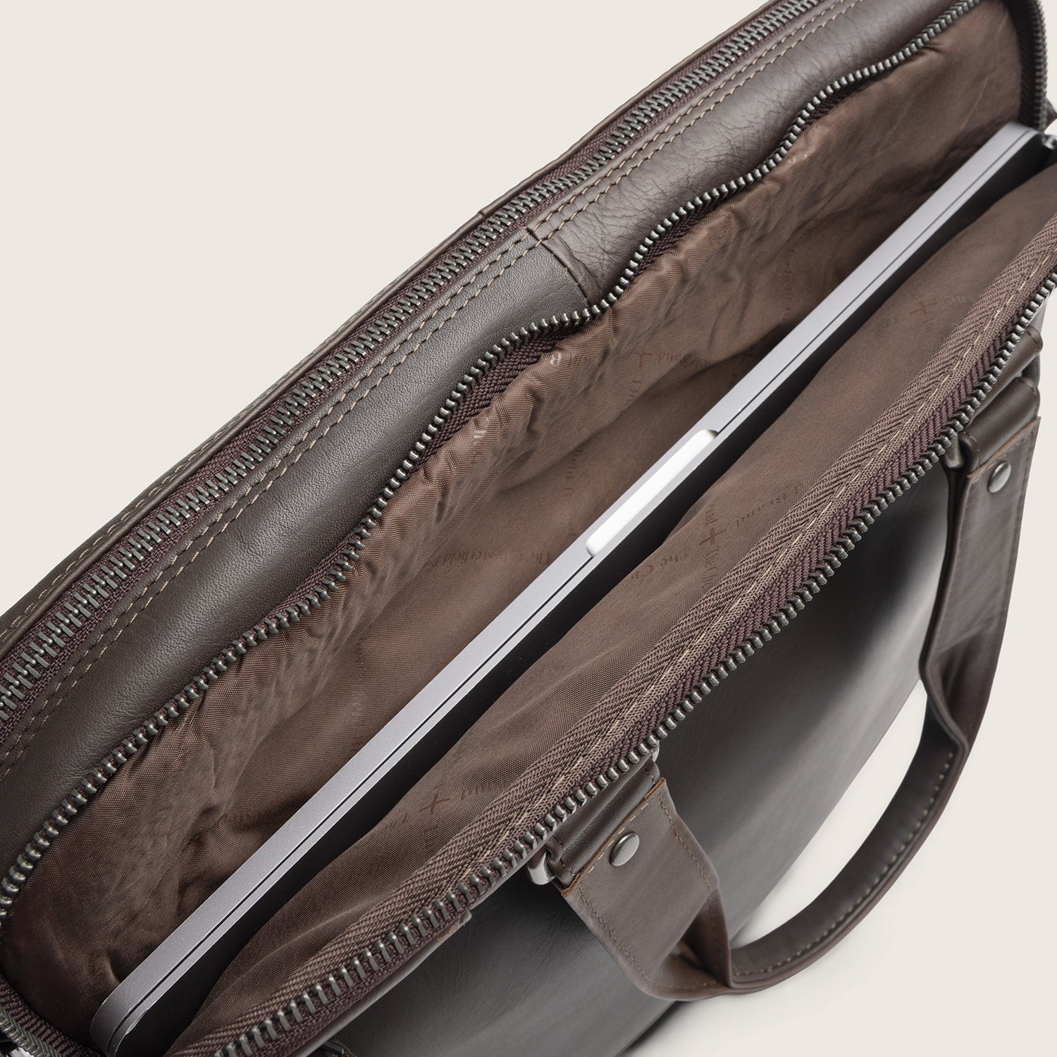 Leren Laptoptas Bruin Montara
