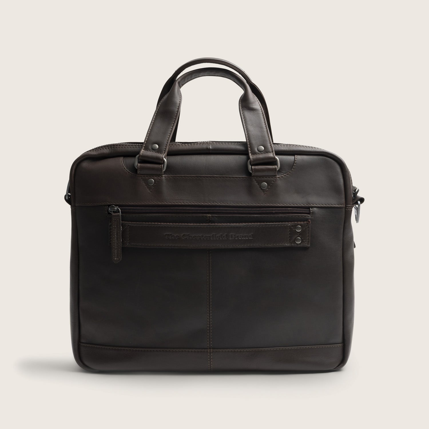Leren Laptoptas Bruin Montara