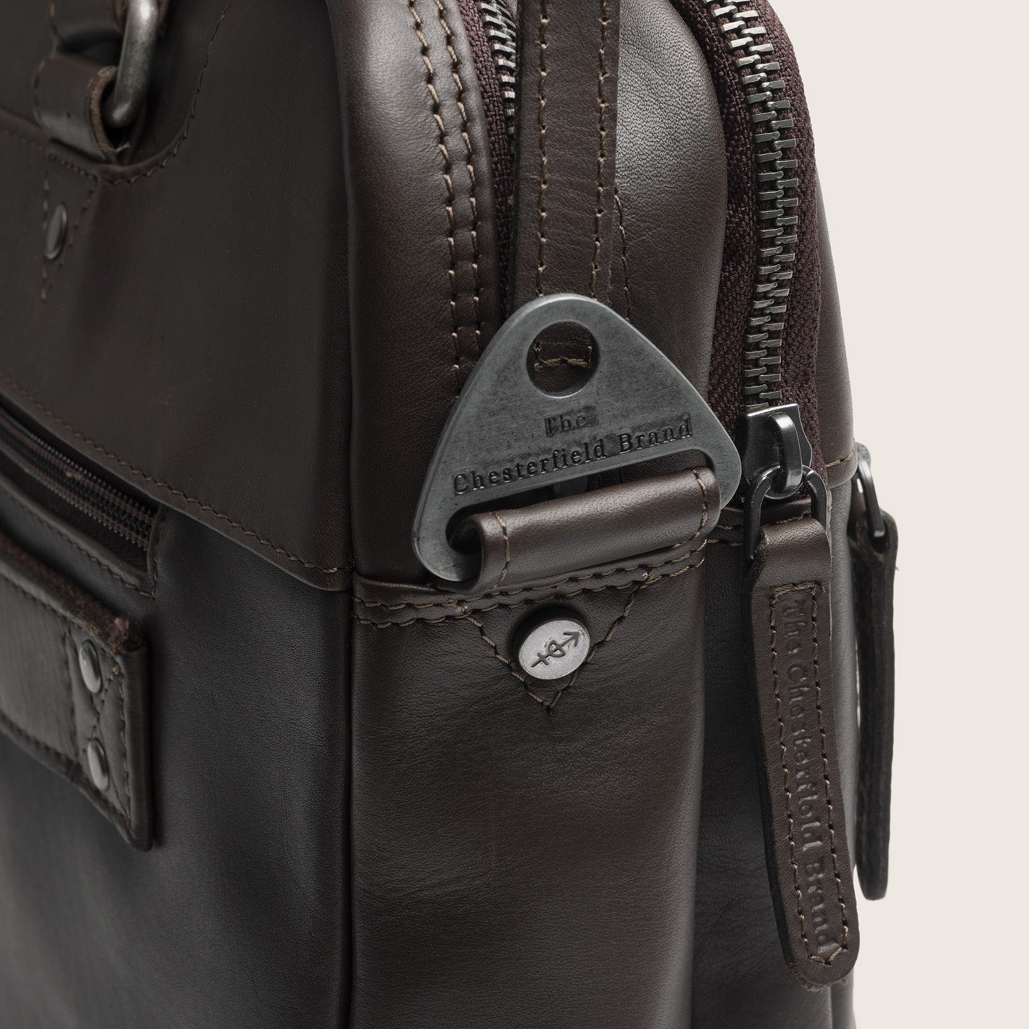 Leren Laptoptas Bruin Montara