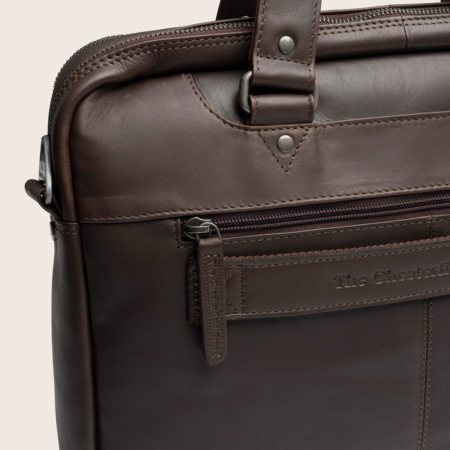 Leren Laptoptas Bruin Montara