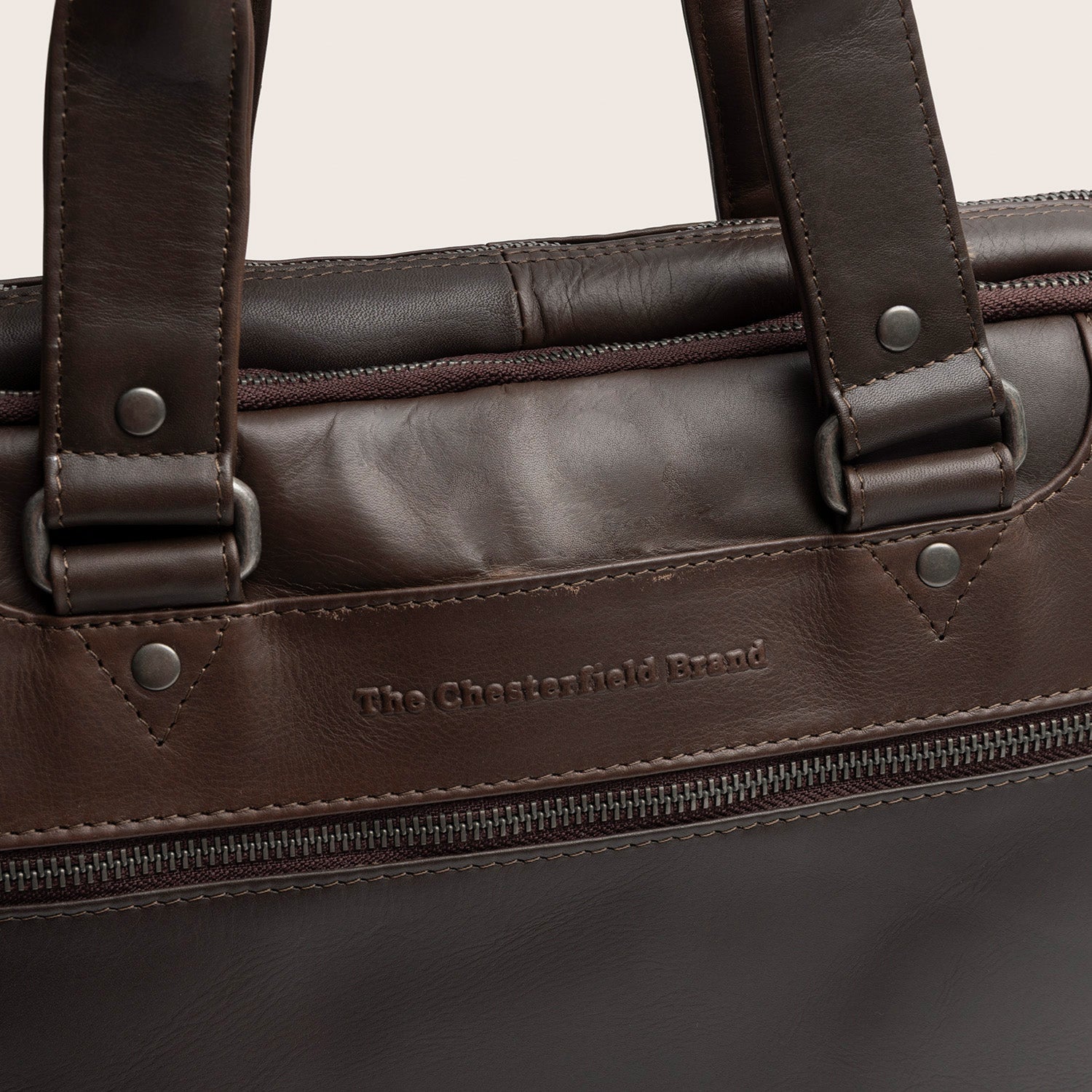 Leren Laptoptas Bruin Montara