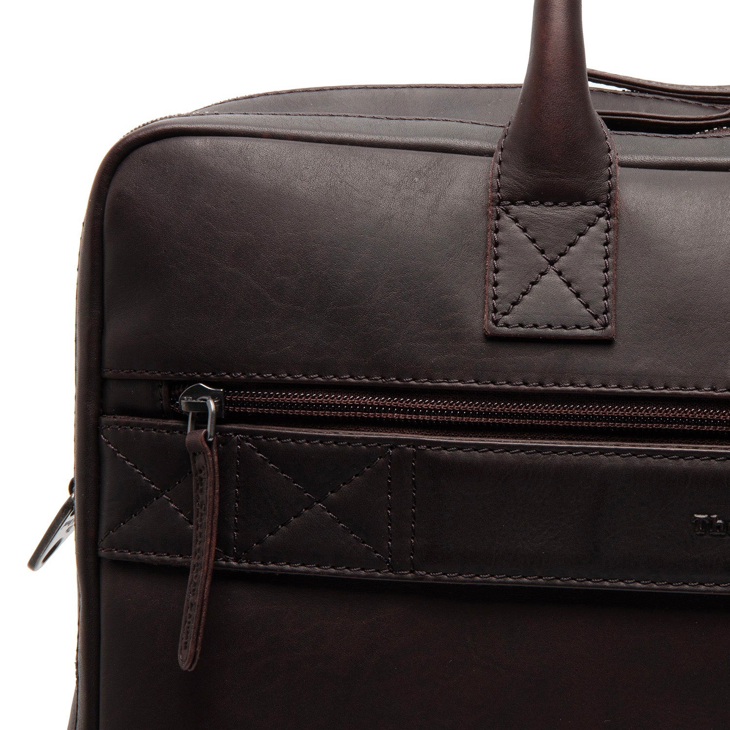 Leren Laptoptas Bruin Tacama