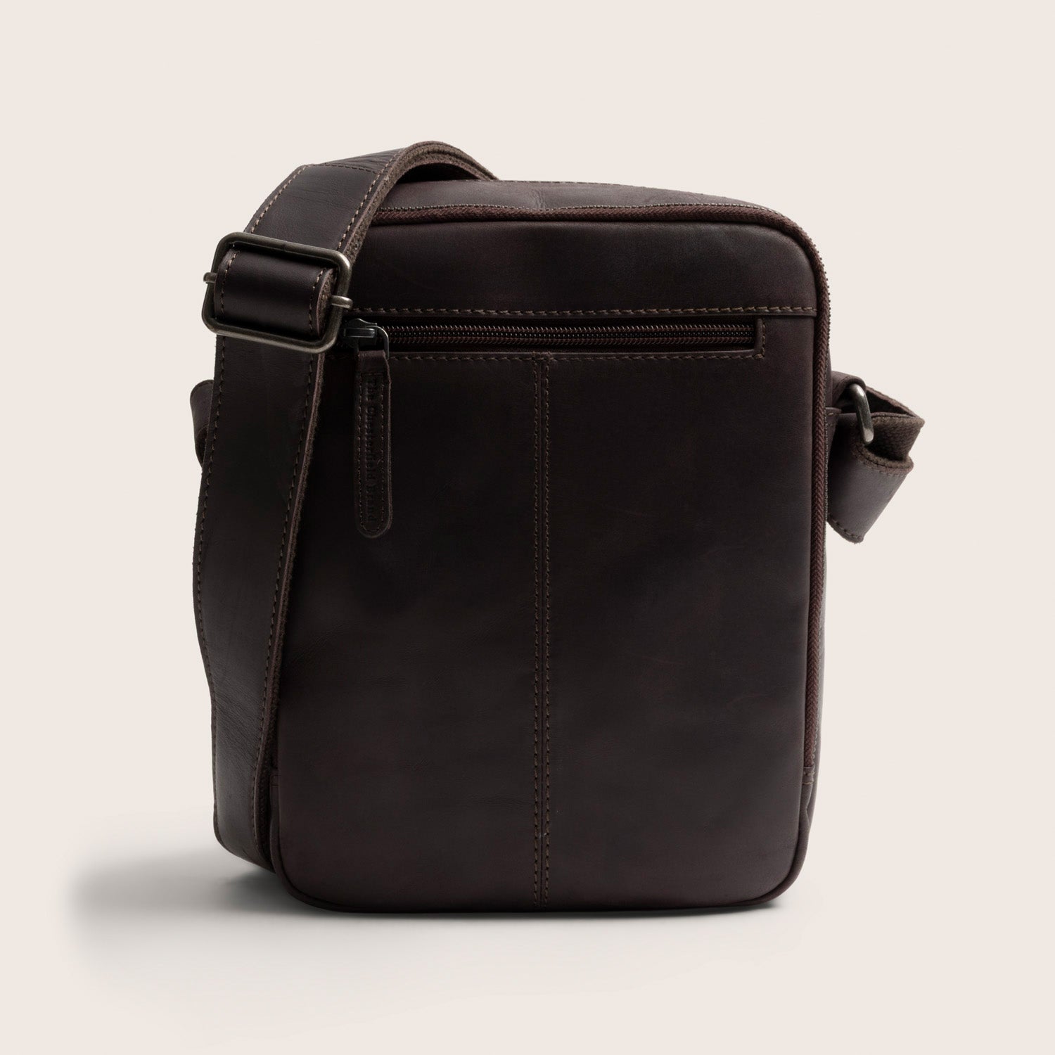 Leren Crossbody Tas Bruin Alva