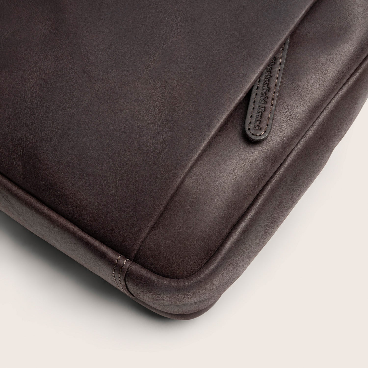 Leren Crossbody Tas Bruin Alva