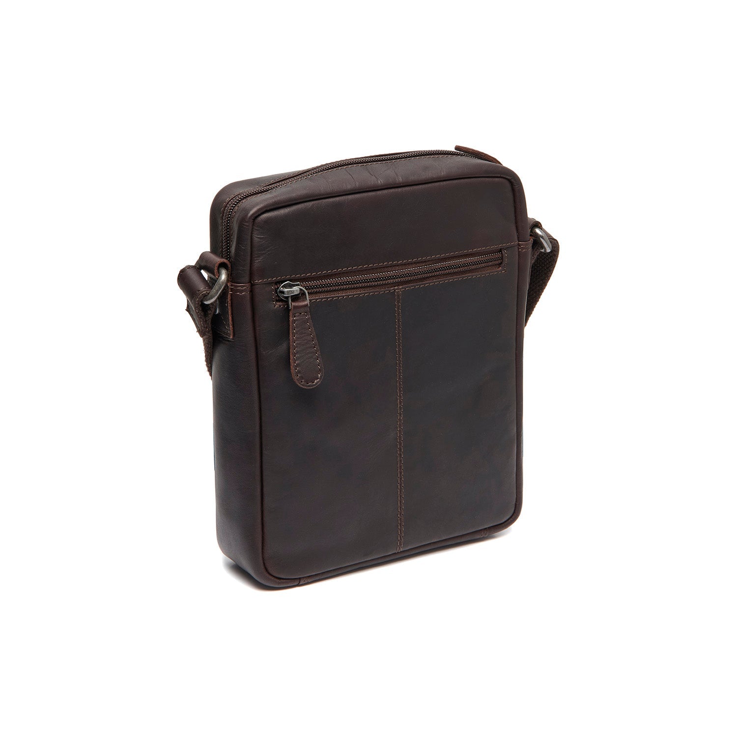 Leren Crossbody Tas Bruin Laveno
