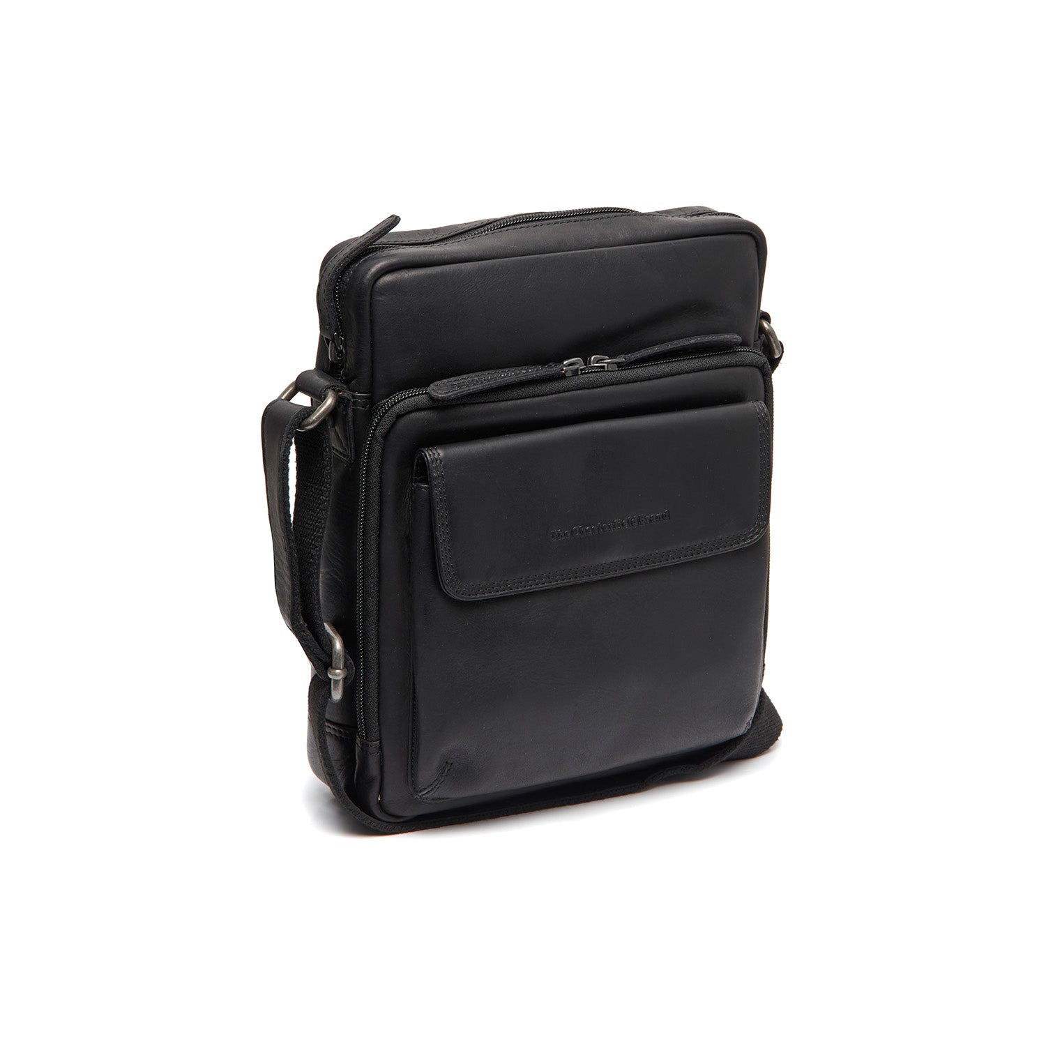 Leren Crossbody Tas Zwart Montira