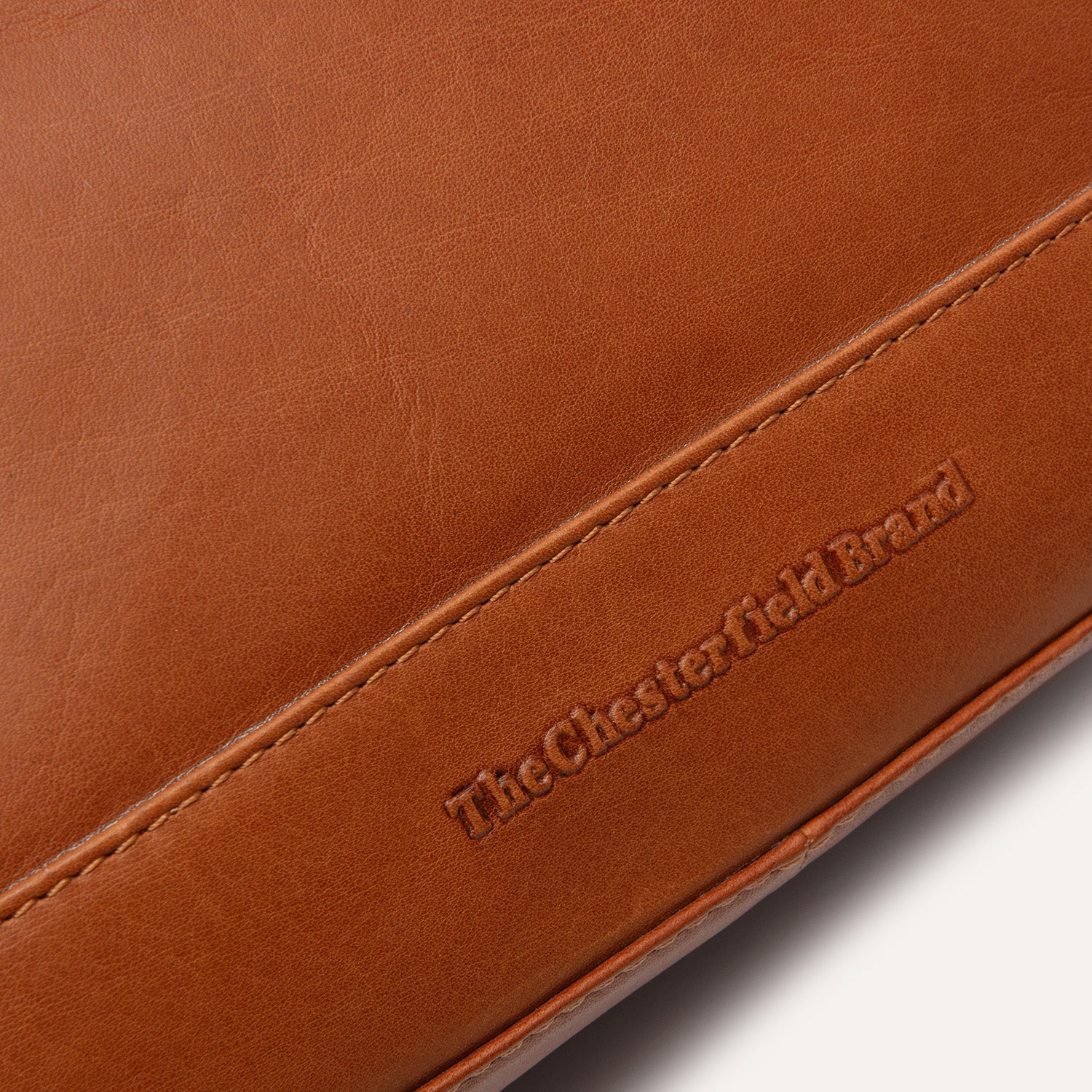 Leren Crossbody Tas Cognac Anzora