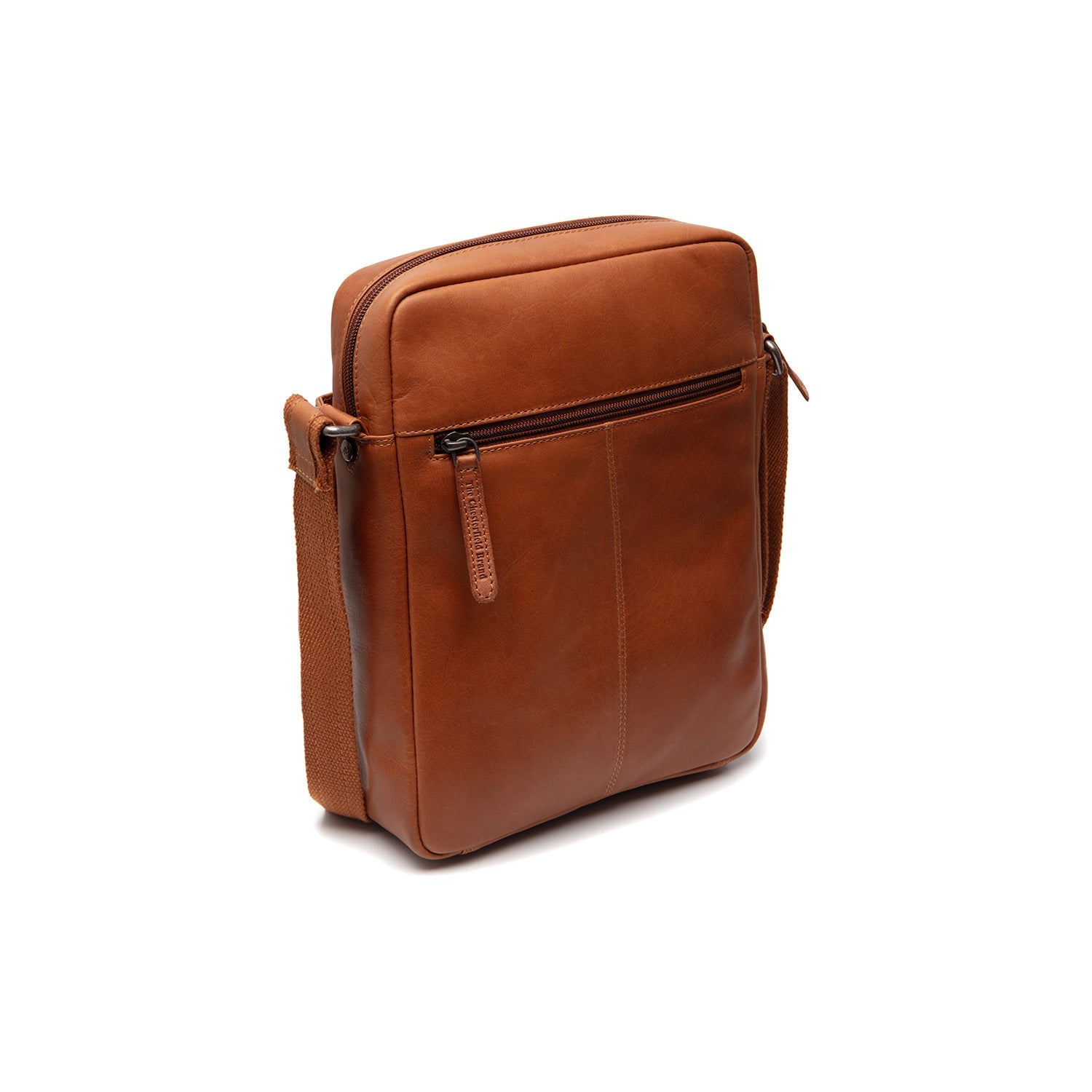 Leren Crossbody Tas Cognac Anzora