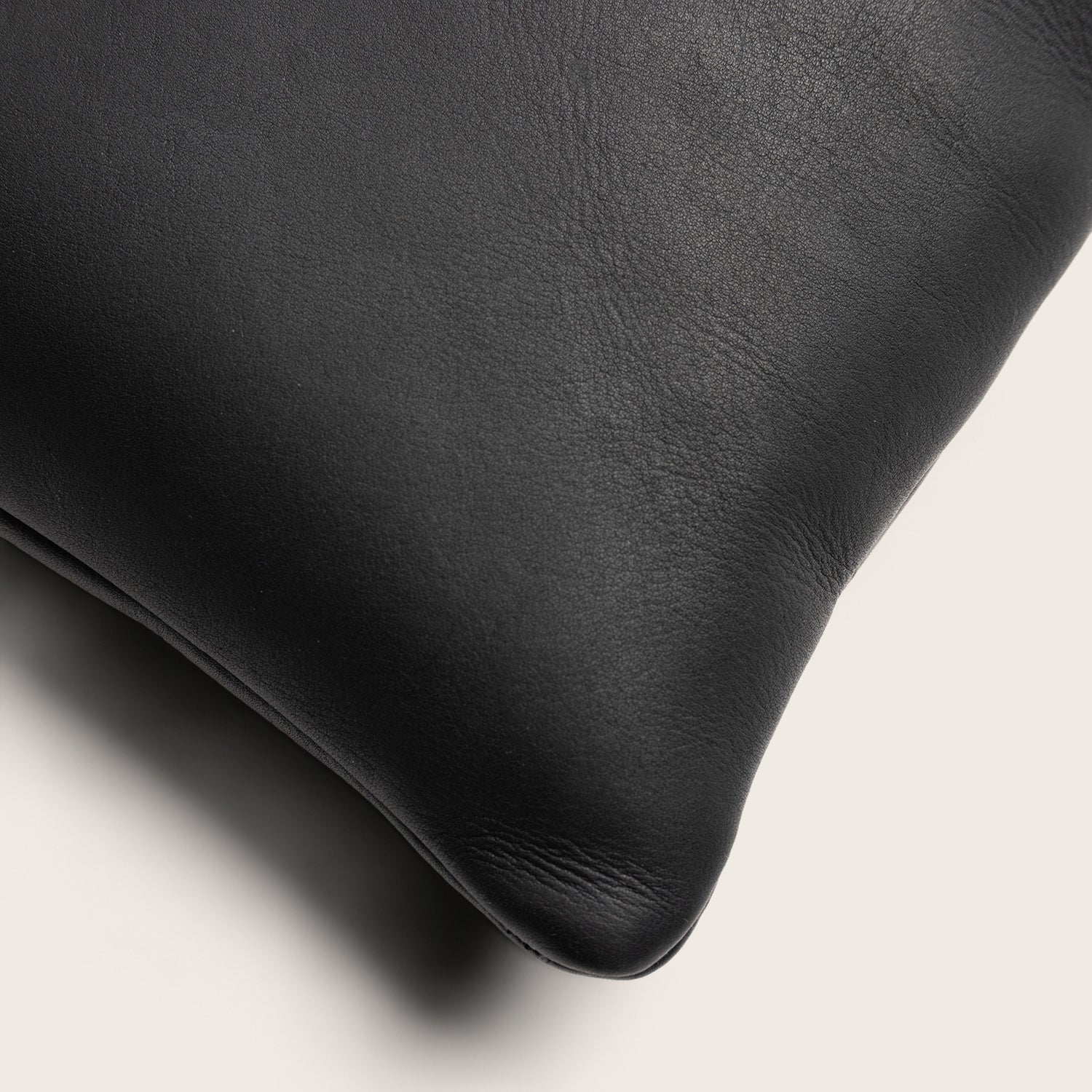 Leren Crossbody Tas Zwart Trenton