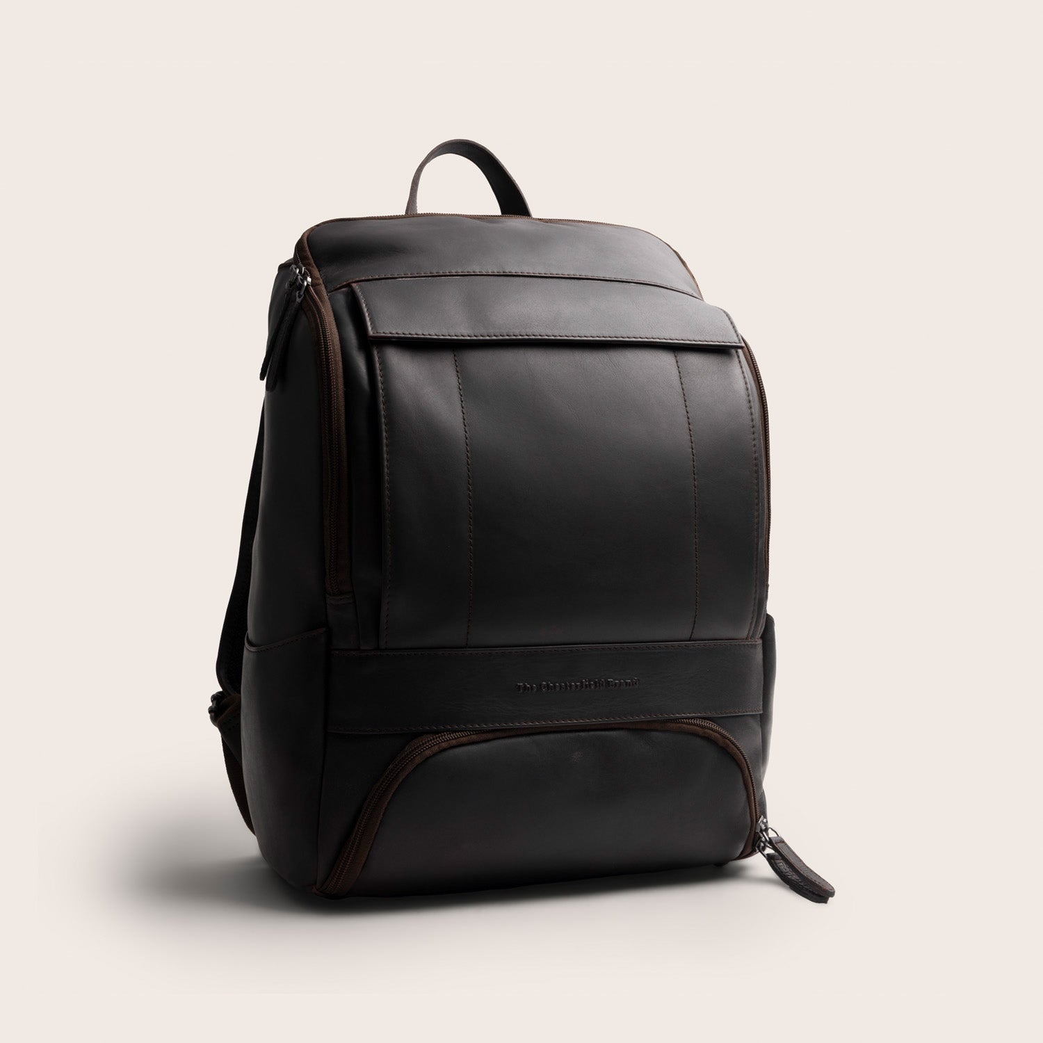 Leren Laptoprugzak Bruin Rich