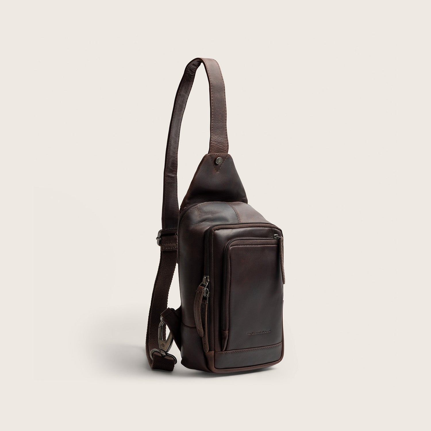 Leren Sling Bag Bruin Riga