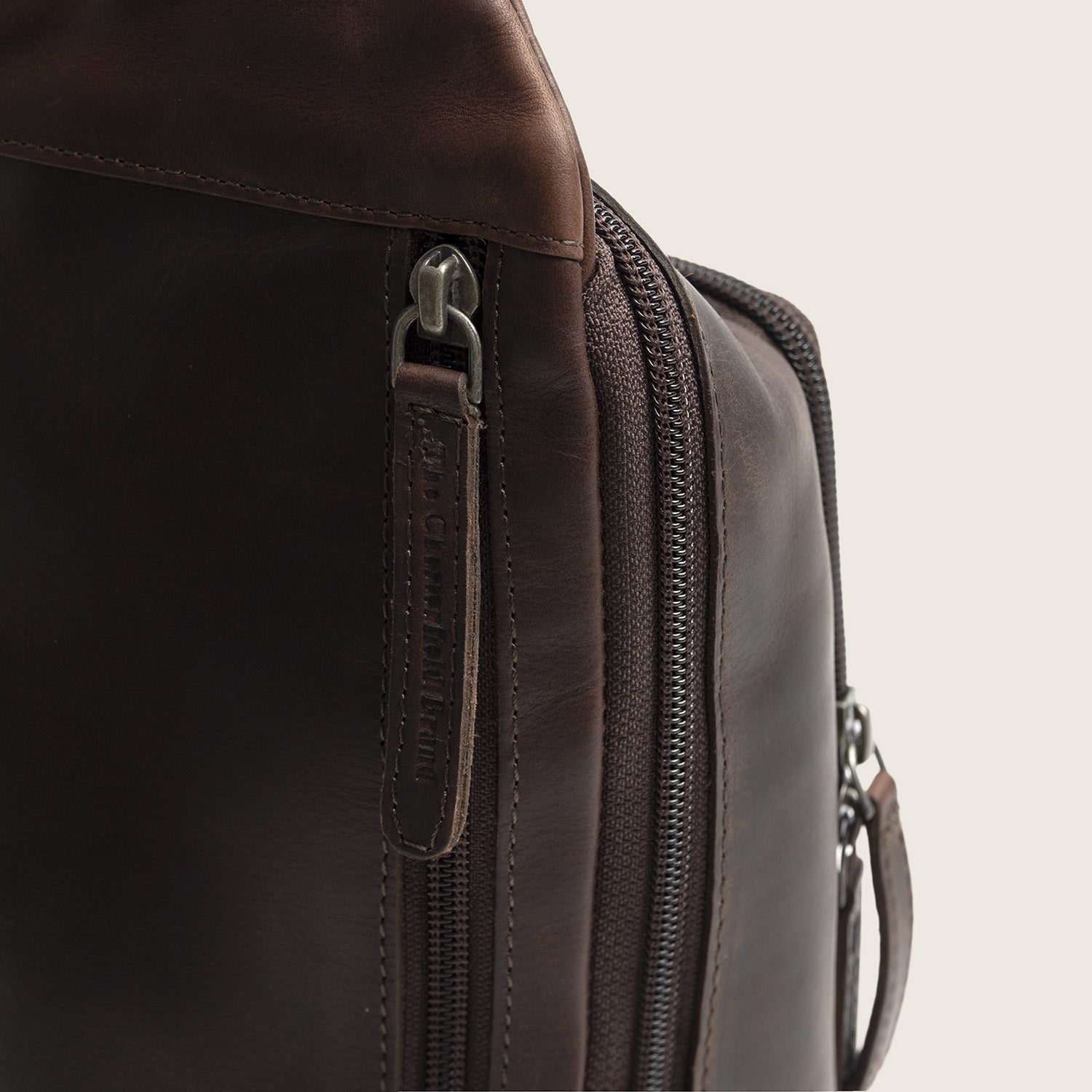 Leren Sling Bag Bruin Riga