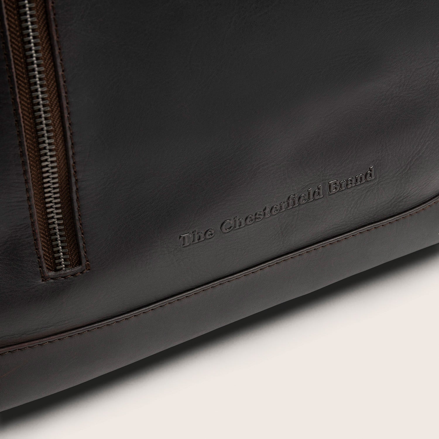 Leren Rolltop Rugzak Bruin Liverpool