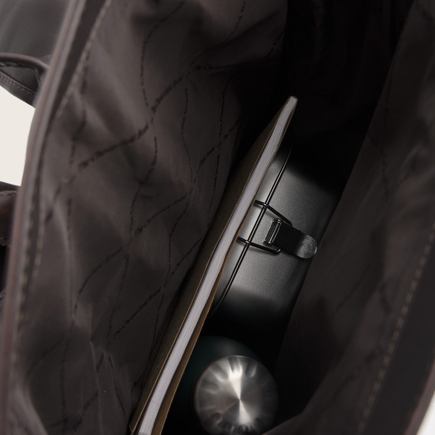 Leren Rolltop Rugzak Bruin Mazara