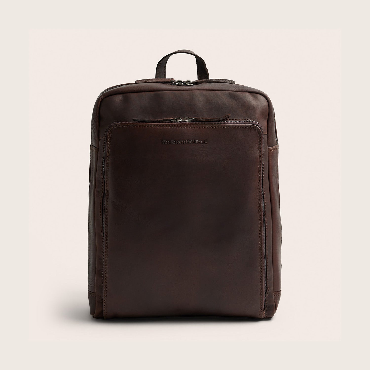 Leren Laptoprugzak Bruin Jasper