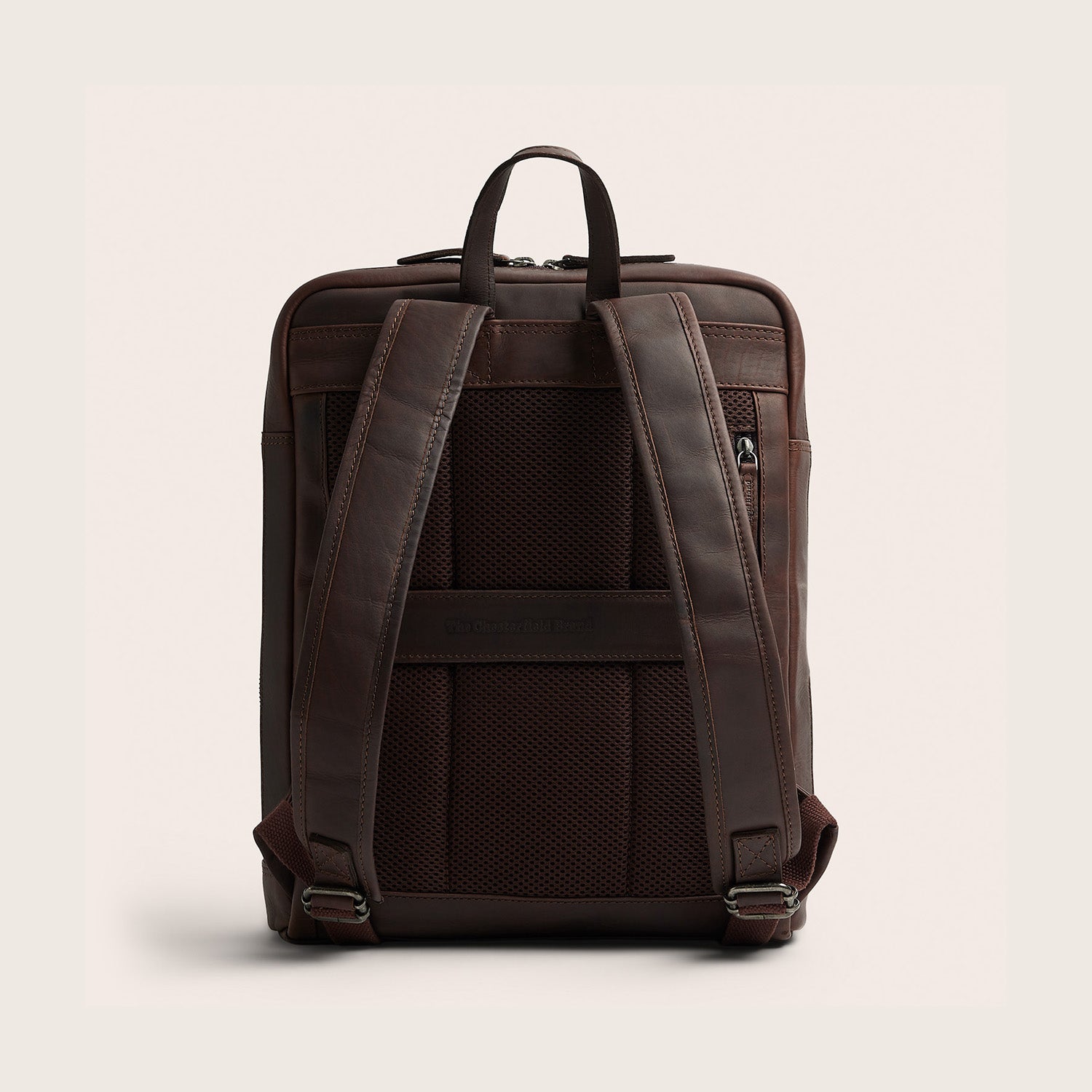 Leren Laptoprugzak Bruin Jasper