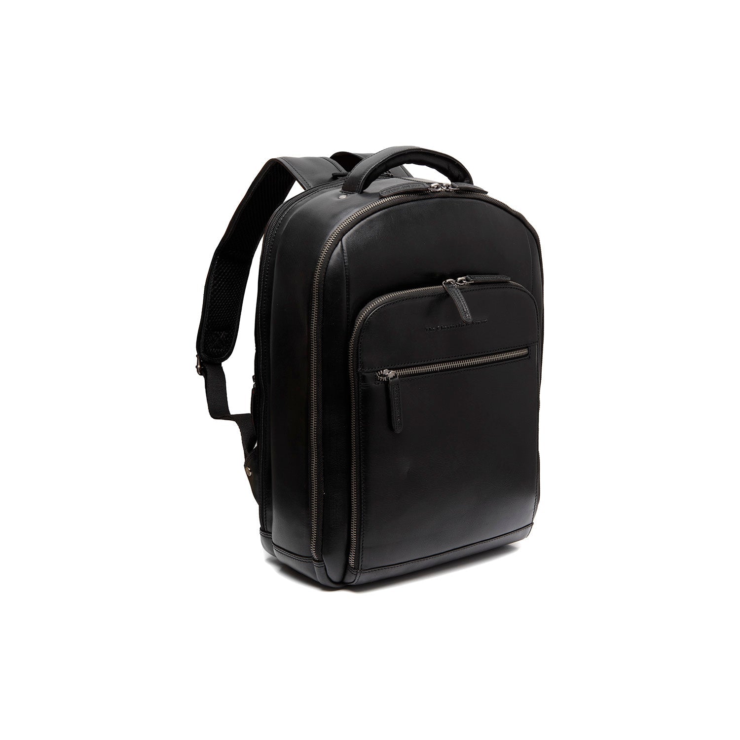 Leren Laptoprugzak Zwart Maggiore