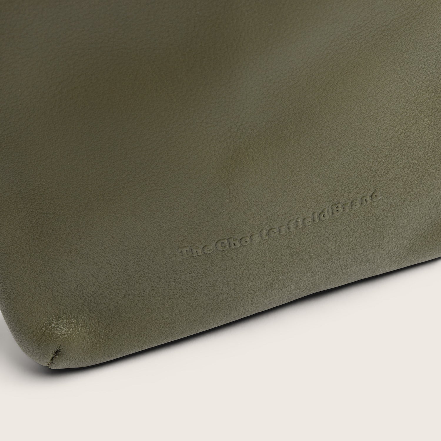 Leren Sling Bag Olijfgroen Isley
