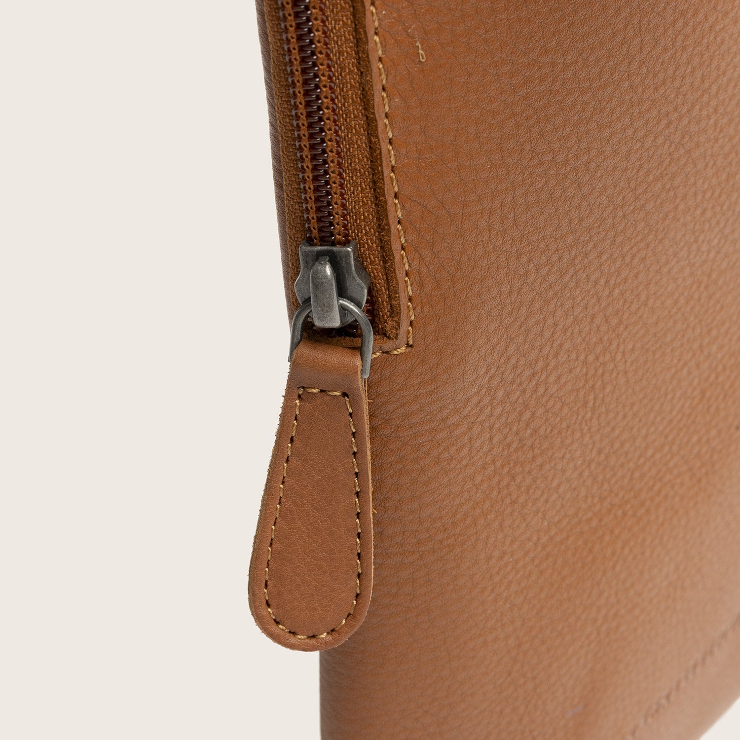 Leren Sling Bag Cognac Isley