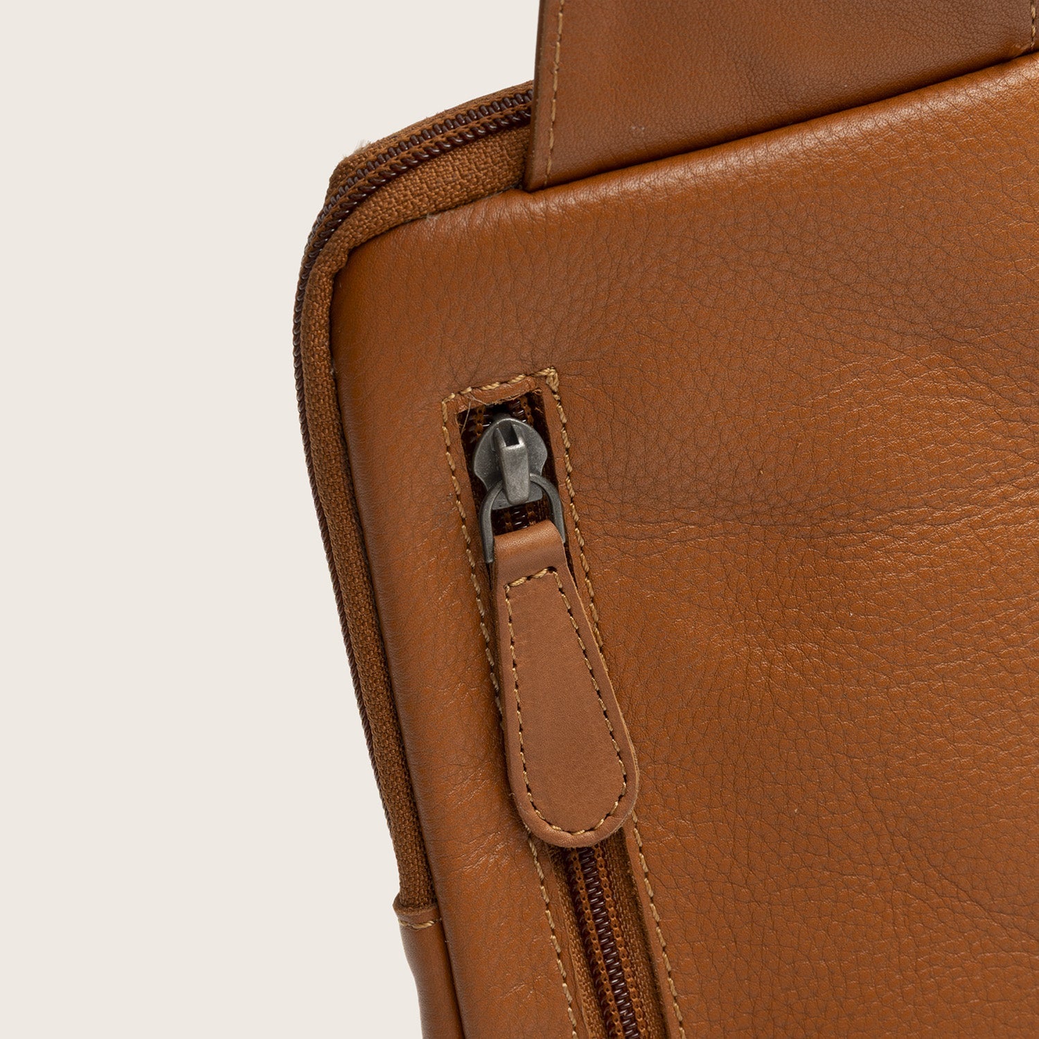 Leren Sling Bag Cognac Isley