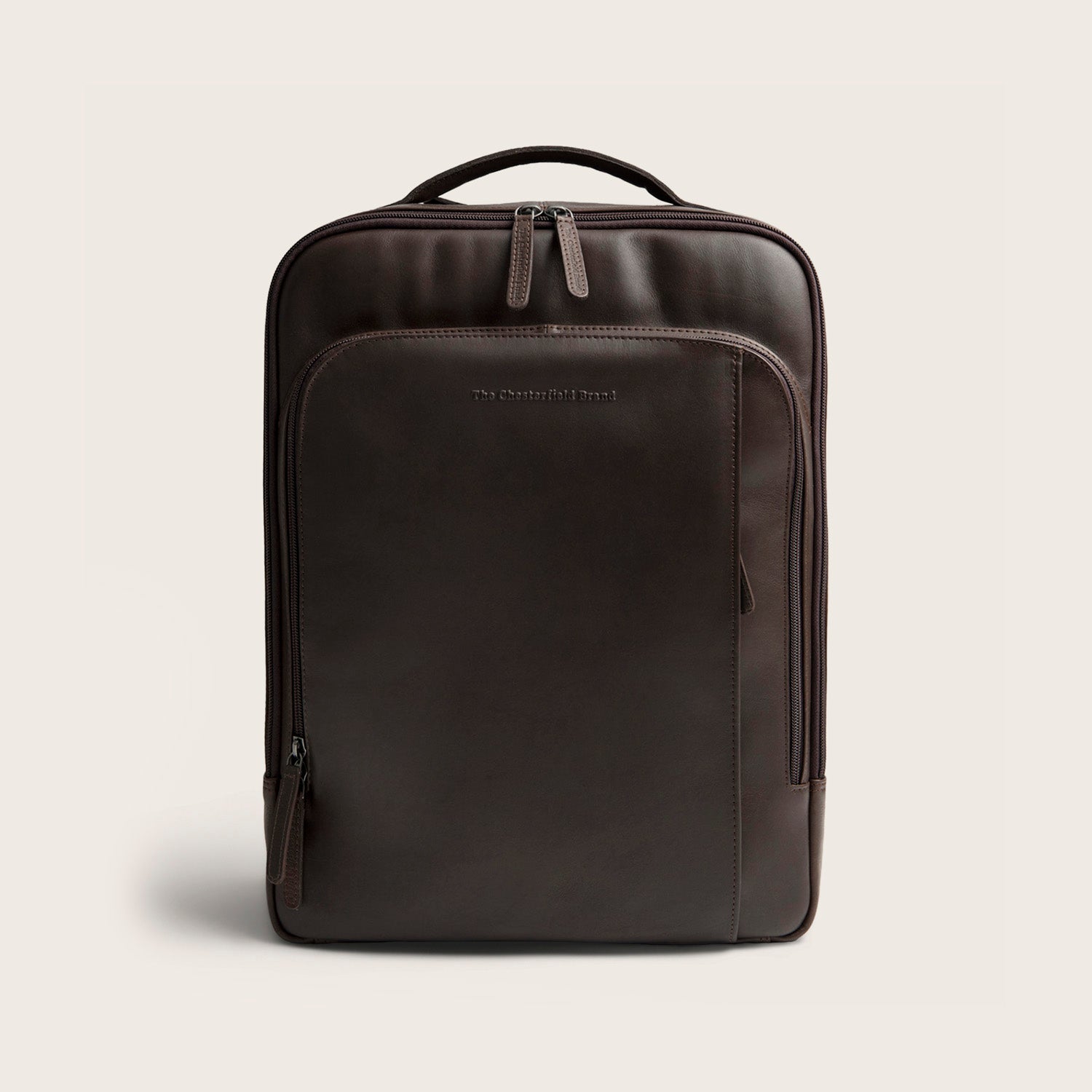 Leren Laptoprugzak Bruin Quincy