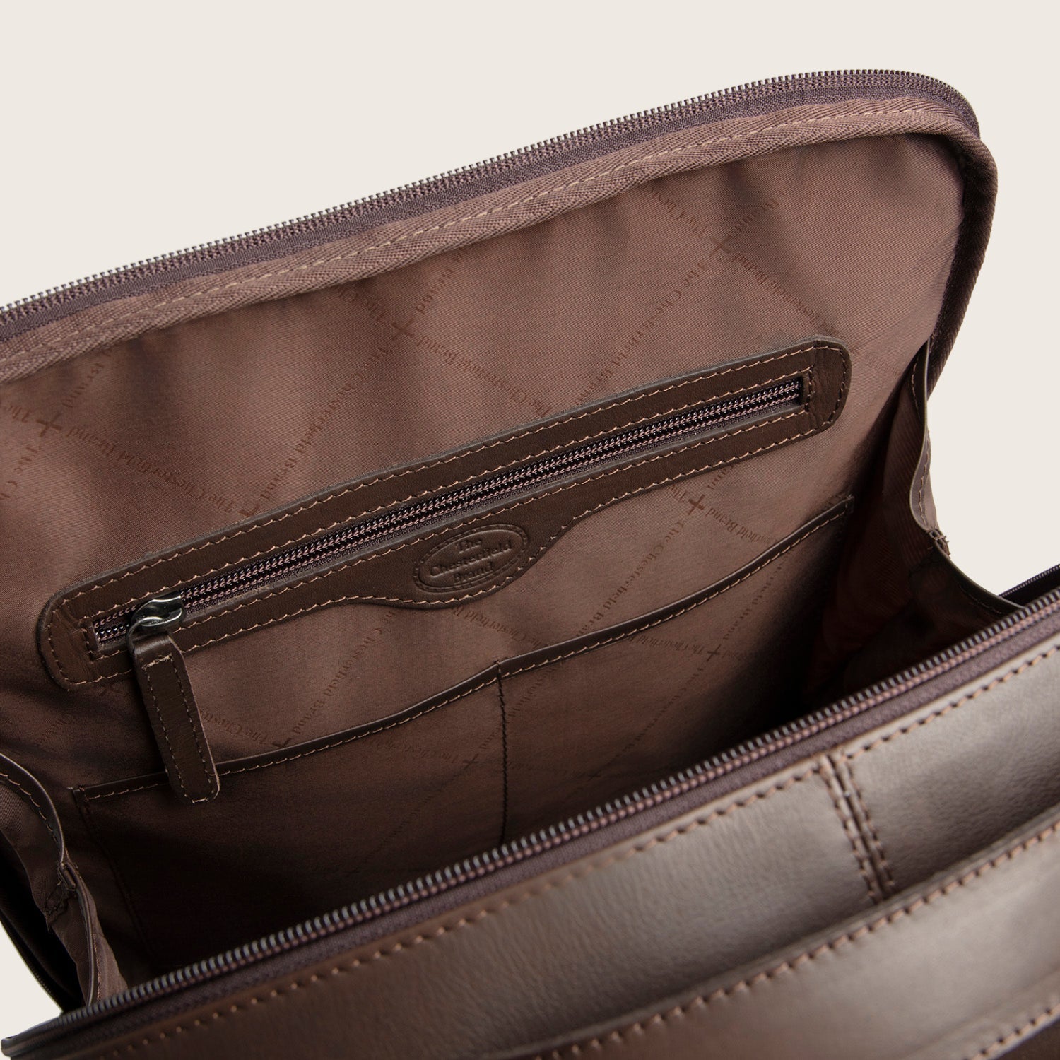 Leren Laptoprugzak Bruin Quincy