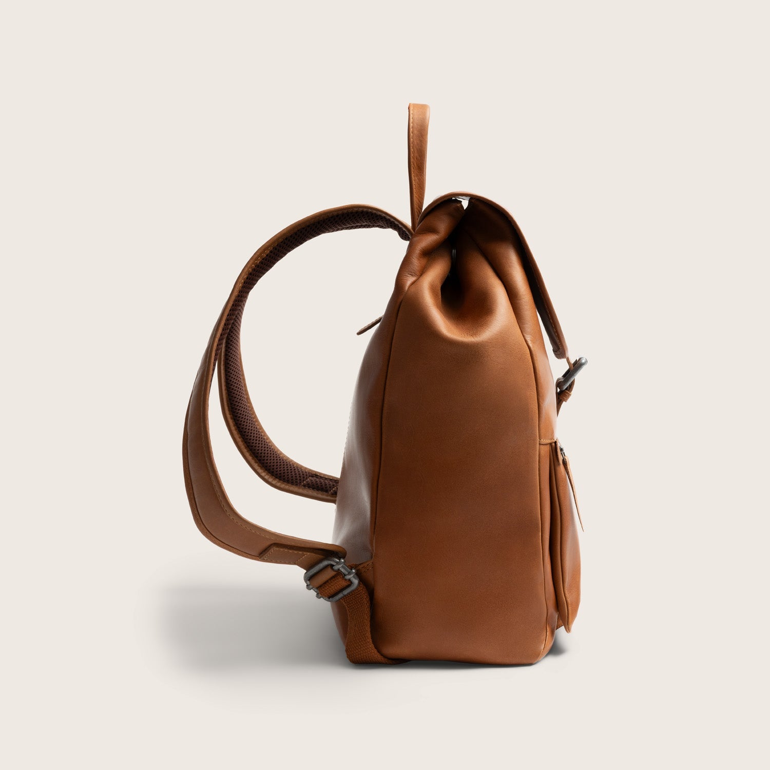 Leren Rugzak Cognac Camden