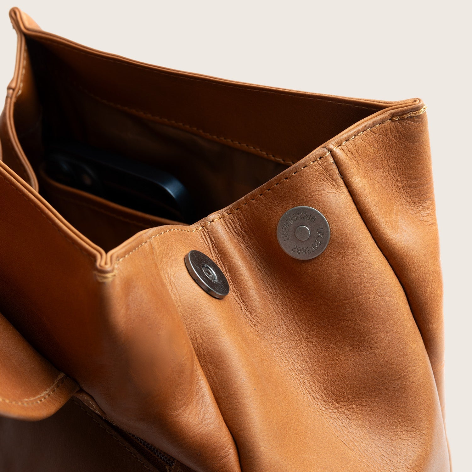 Leren Rugzak Cognac Camden