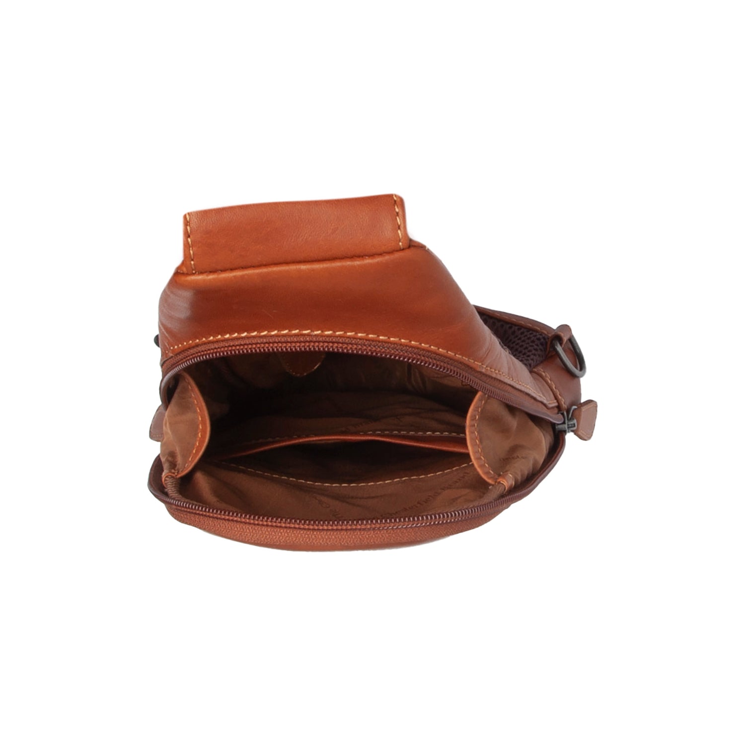 Leren Slingbag Cognac Bowey