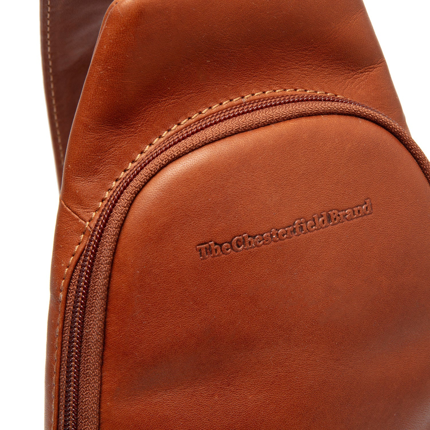 Leren Slingbag Cognac Bowey