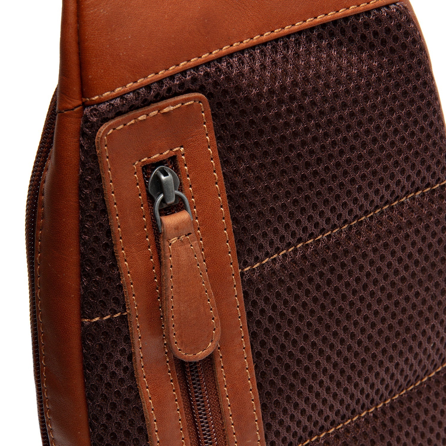 Leren Slingbag Cognac Bowey