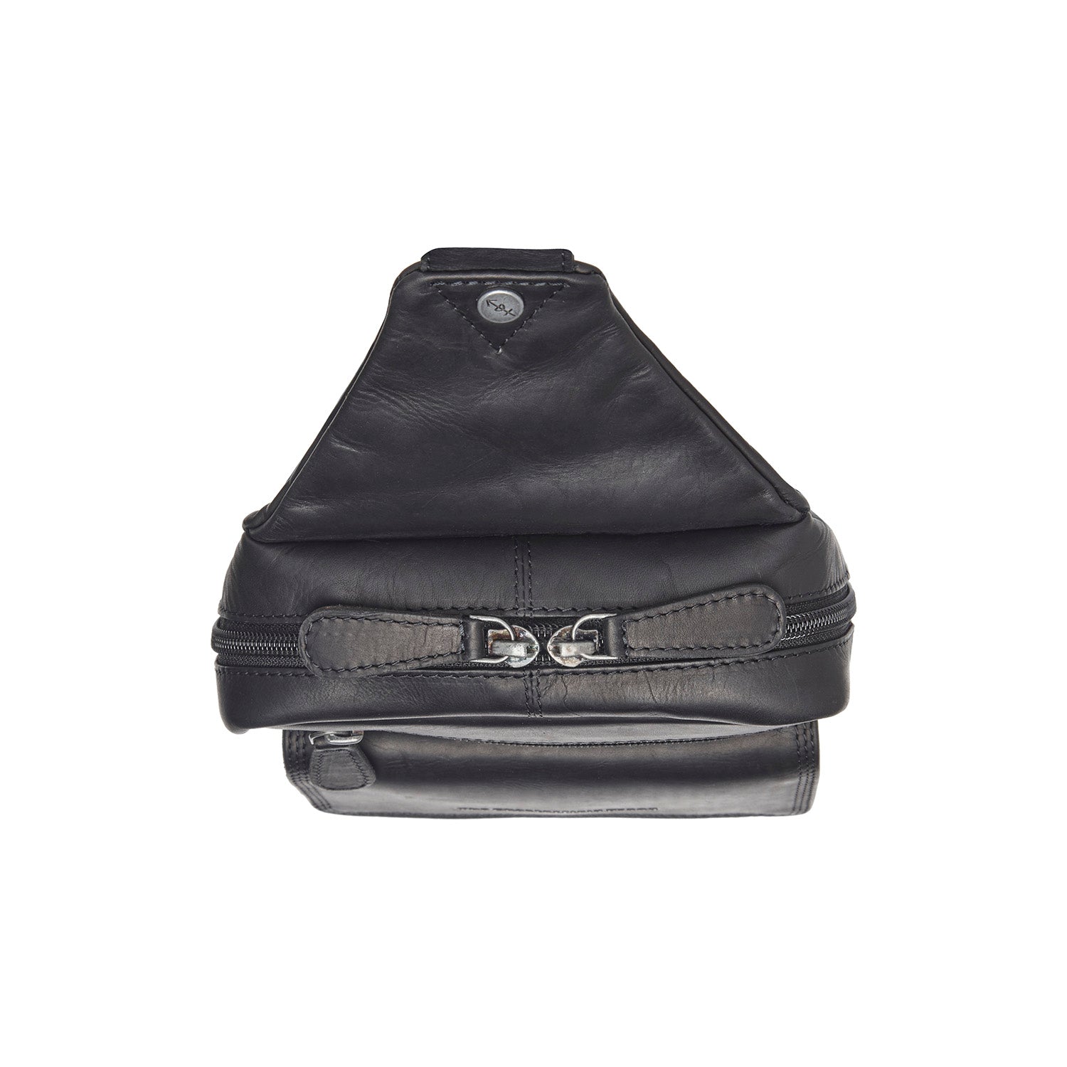 Leren Sling Bag Zwart Turelle