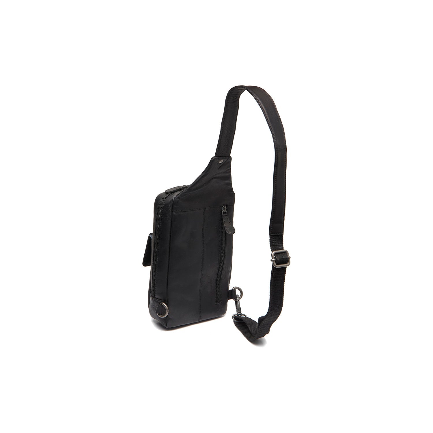 Leren Sling Bag Zwart Turelle