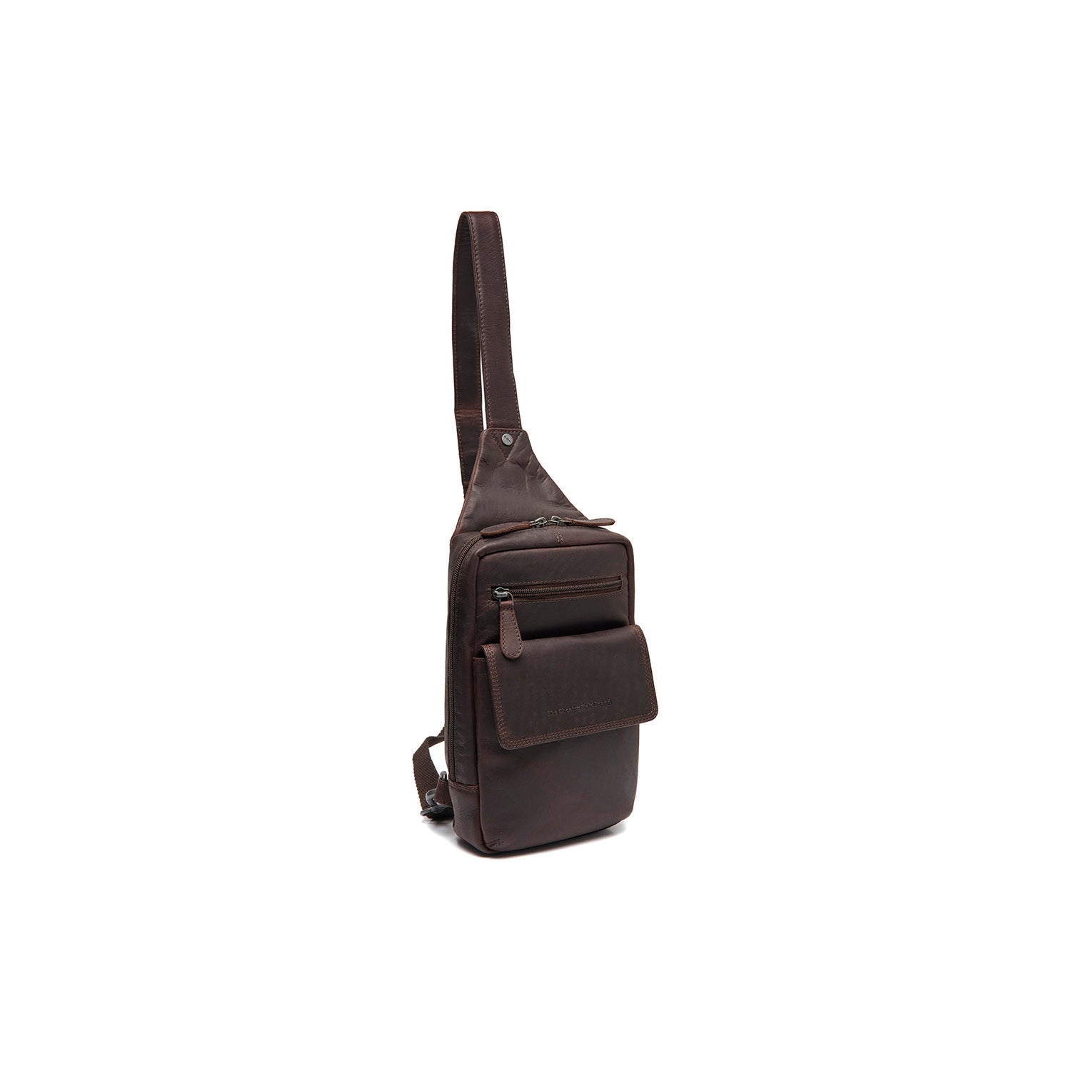 Leren Sling Bag Bruin Turelle