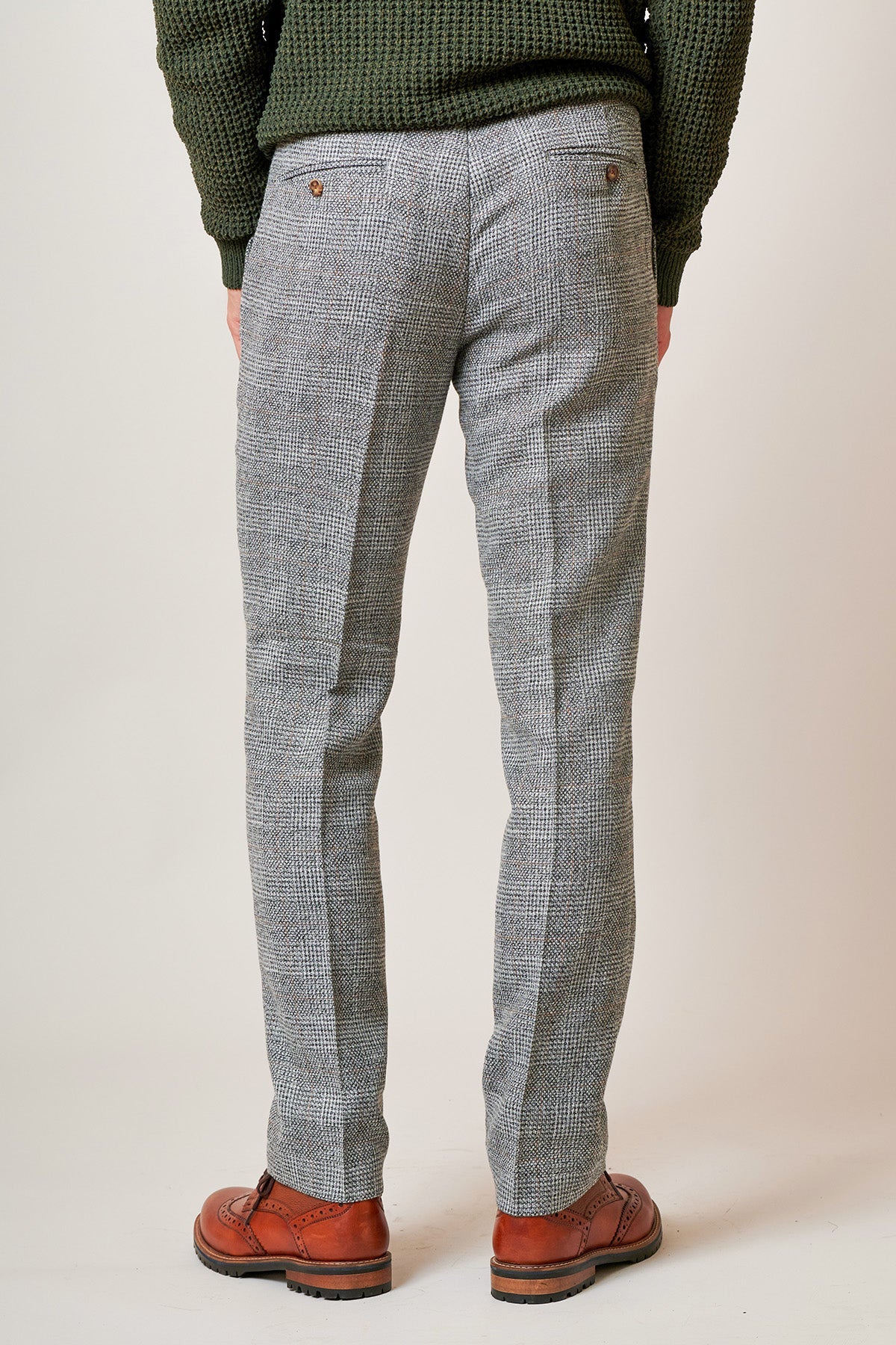 Marc Darcy - Pantalon Tweed Kris Silver grey