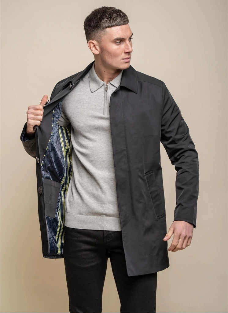 Cavani Barracuda Coat - Black