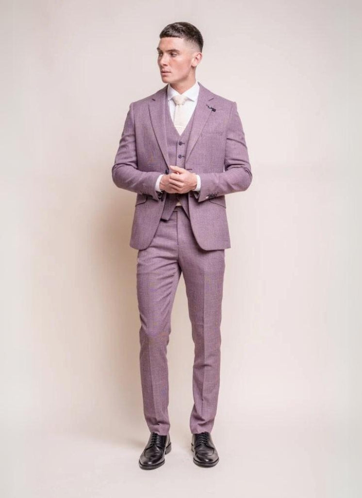 Cavani - Colbert Lilac Slim Fit