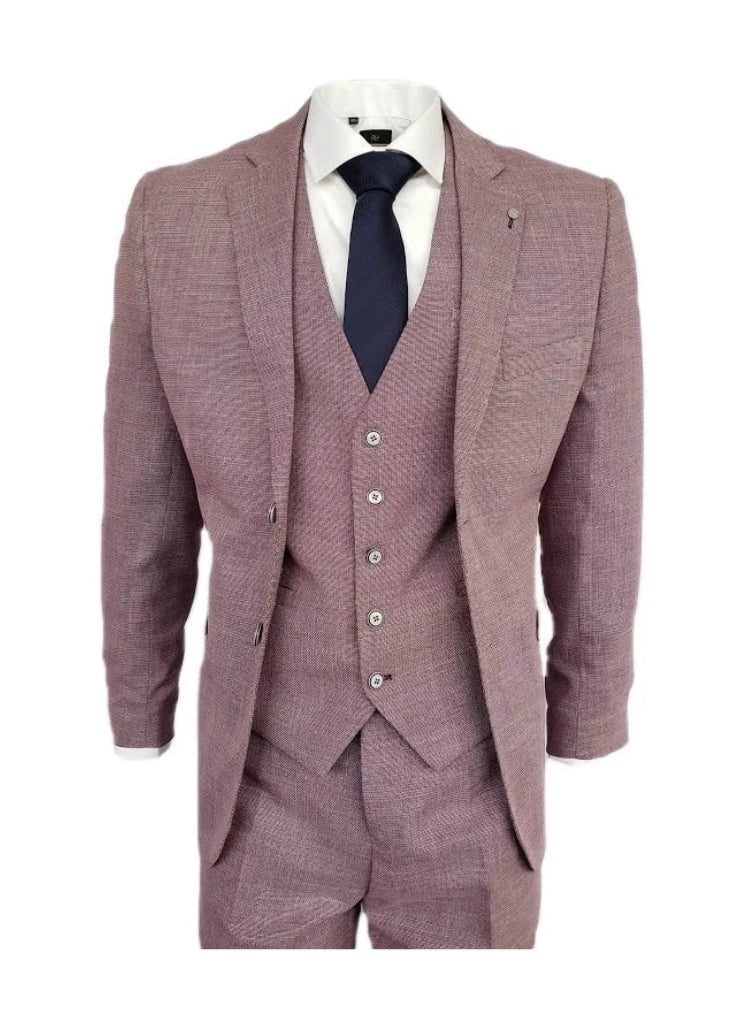 Cavani - Colbert Lilac Slim Fit