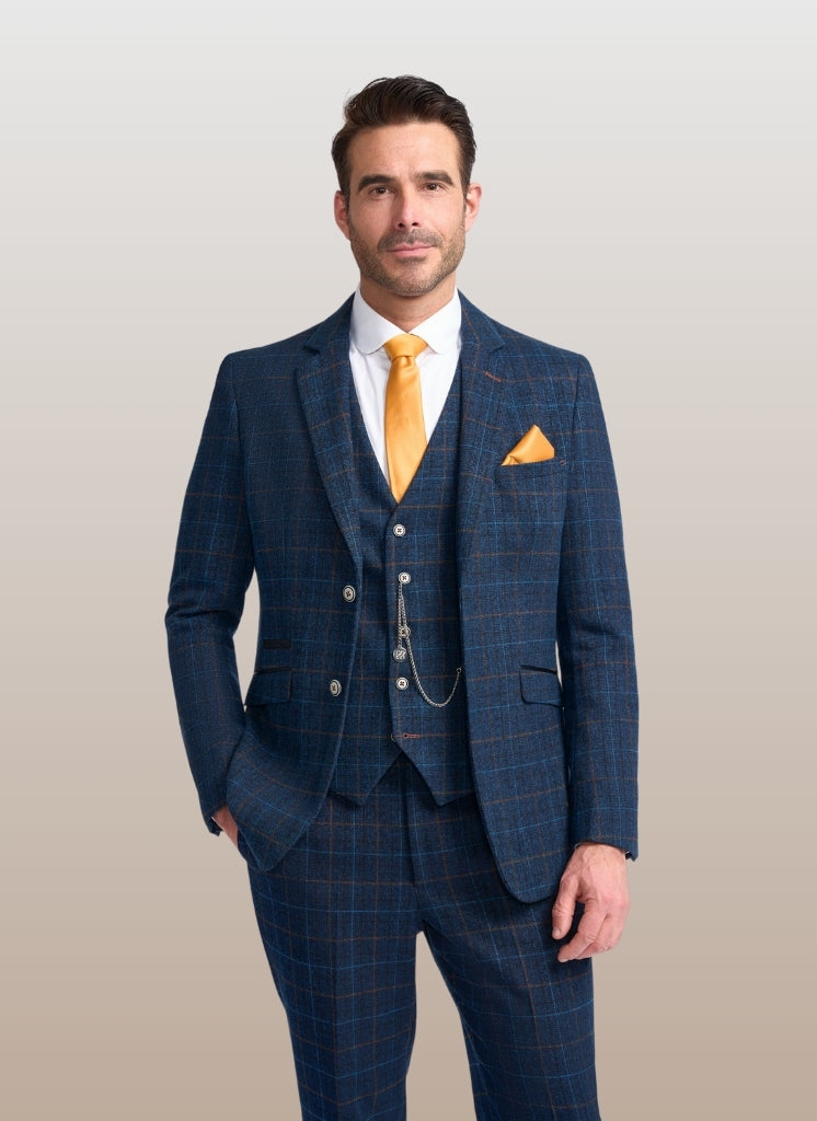 Cavani - Colbert Tweed Cody Blue