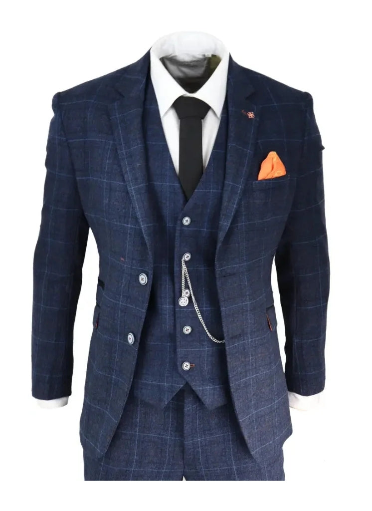 Cavani - Colbert Tweed Cody Blue