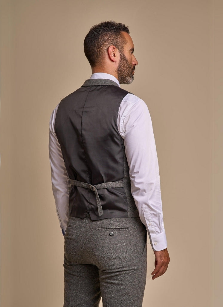 Cavani - Gilet Martez Grey Tweed