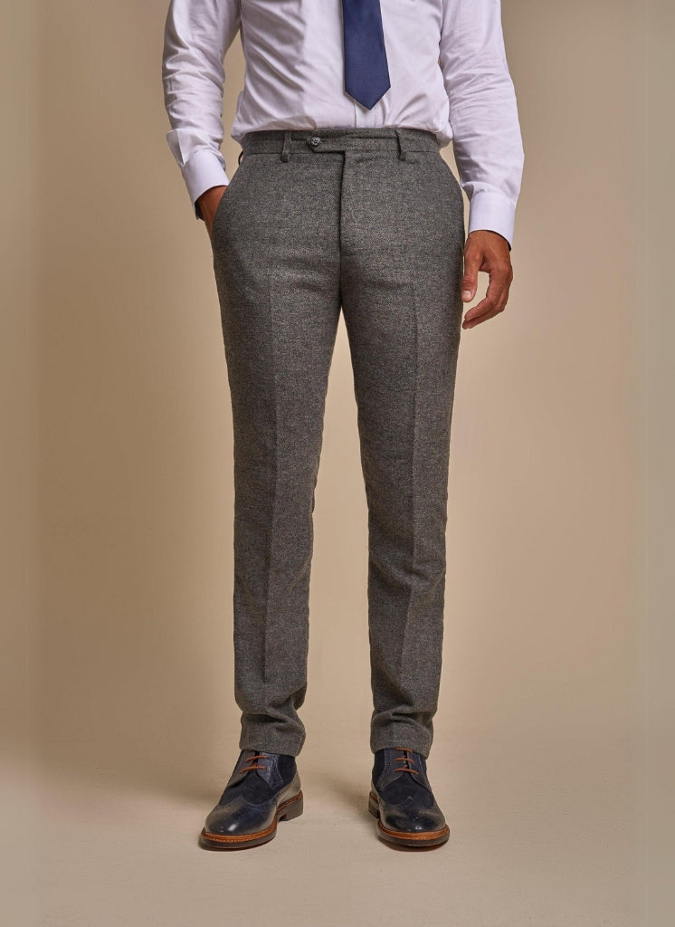 Cavani - Pantalon Martez Grey Tweed