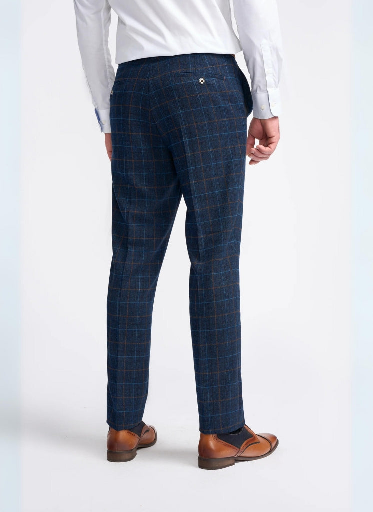 Cavani - Pantalon Tweed Cody Blue