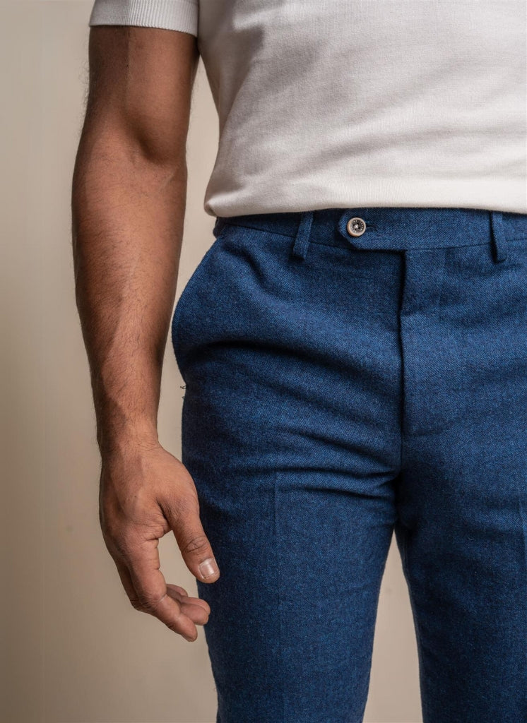 Cavani - Pantalon Tweed Orson Blue