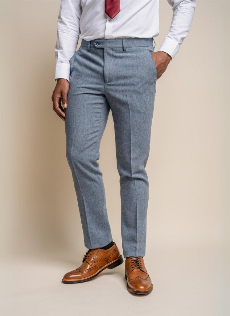 Cavani - Pantalon Wells Licht Blauw