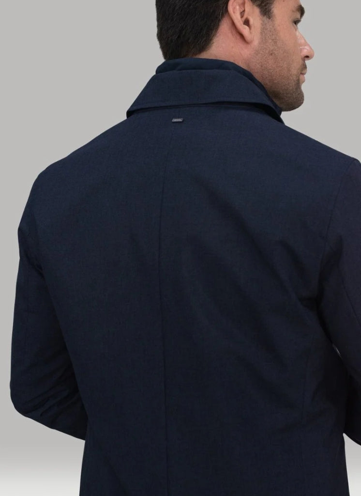 Cavani Brando Mac Coat - Navy
