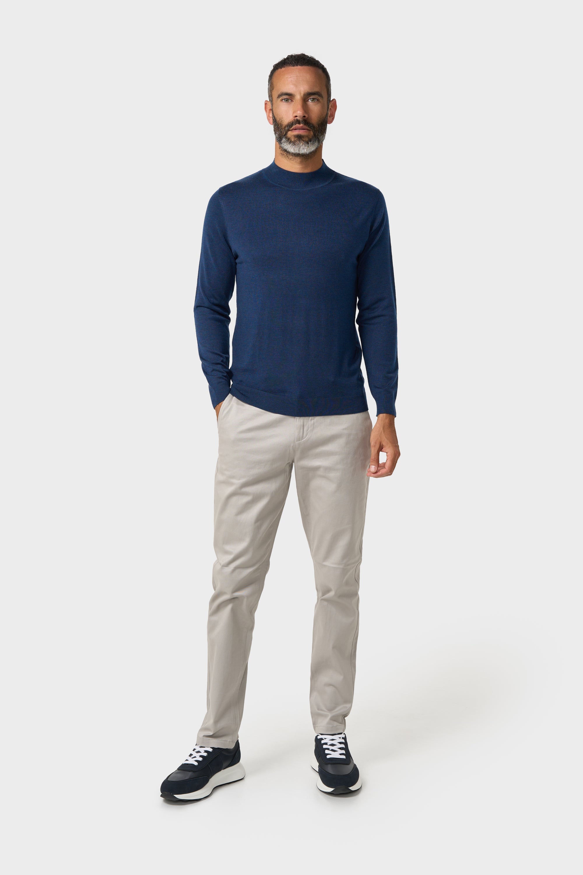 Cavani Colt Navy - Trui met hoge hals heren 3